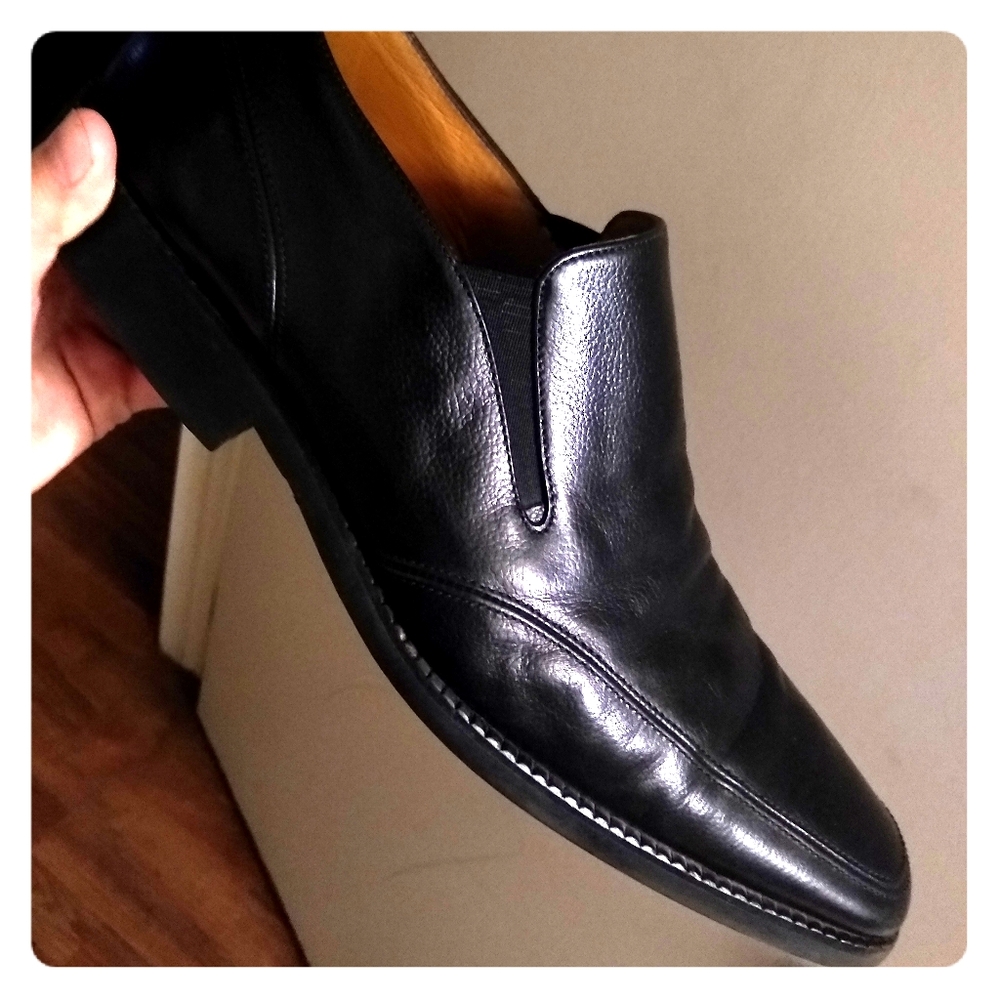 Michael Toschi Slip-ons or Loafers carbon fiber !